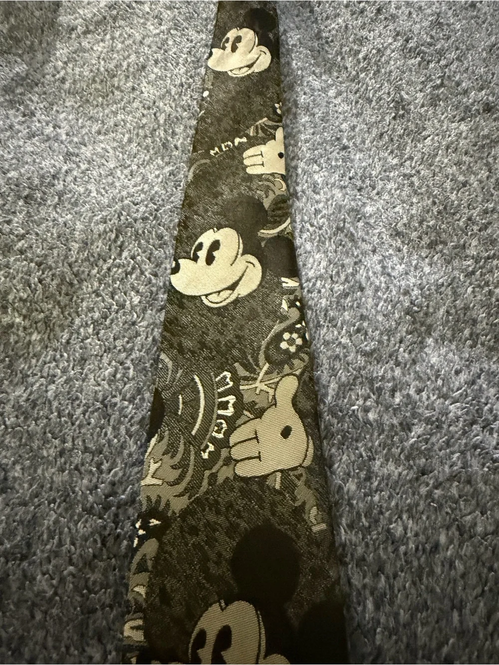 Vintage Disney Mickey Mouse Novelty Necktie Designed by Cervantes